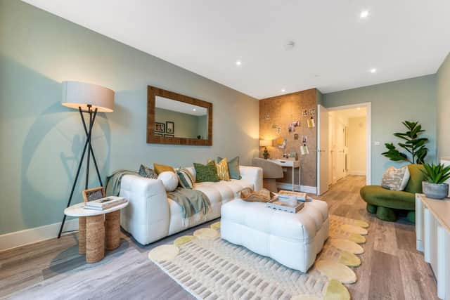 Living Area at Parkside Triangle