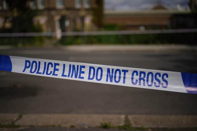 Undated file photo of police tape at a crime scene. Police forces have committed to follow all "reasonable lines of enquiry" in an effort to improve investigations and drive down crime rates. The standards setting body published guidance for officers in England and Wales to consider all potential evidence - such as footage from CCTV, doorbells and dashcams, as well as phone tracking - if it could lead to a suspect or stolen property. Issue date: Monday August 28, 2023.