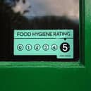 Food hygiene ratings have been revealed across the region