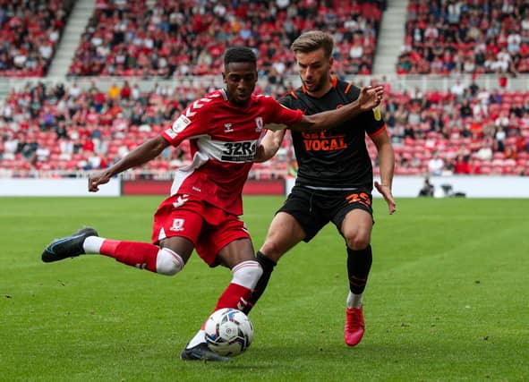 Middlesbrough full-back Isaiah Jones.