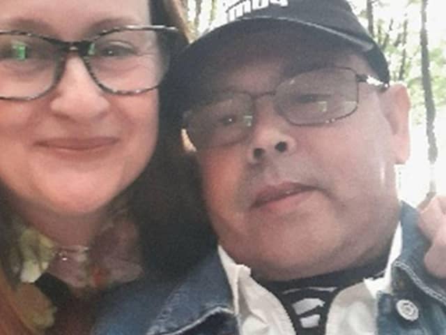 Kim and Brian