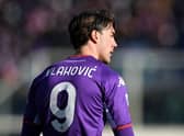 Fiorentina striker Dusan Vlahovic  (Photo by Alessandro Sabattini/Getty Images)