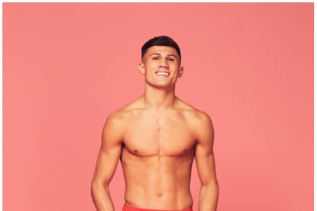 Haris Namani from Doncaster is set to star on Love Island. (Photo: ITV).