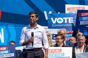 Prime Minister, Rishi Sunak, Campaigning.
