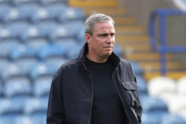 Huddersfield Town coach Michael Duff.