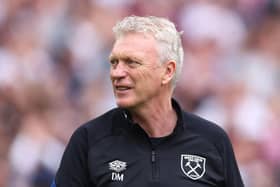 West Ham manager David Moyes. 
