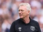 West Ham manager David Moyes. 