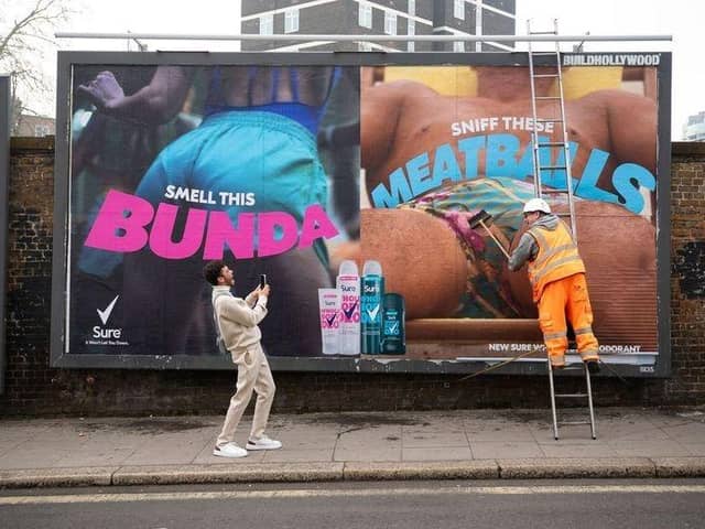 Sure Whole Body unveils sniffable billboard