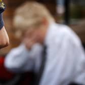 PA file photo dated 18.11 2006 showing a posed image simulating a child being bullied.