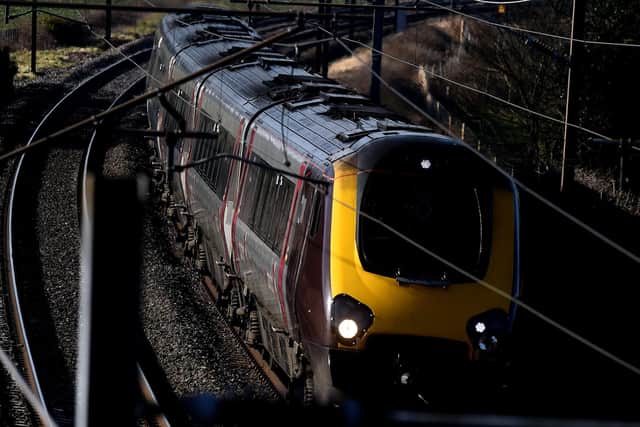 East Coast Main Line Train
Pic Lisa Ferguson 21/02/2018
East Coast Train Line - Virgin and Cross Country Trains