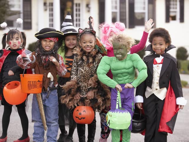 Document your child's yearly Halloween costume