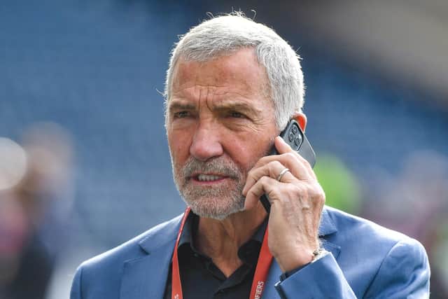 Graeme Souness ahead of the Scotland v Ukraine World Cup play-off semi-final at Hampden. (Photo by Craig Foy / SNS Group)