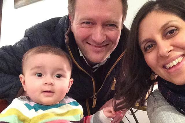 Family photo of jailed British mother Nazanin Zaghari-Ratcliffe with her husband Richard Ratcliffe and their daughter Gabriella. British-Iranian national Nazanin Zaghari-Ratcliffe has had her British passport returned, her MP Tulip Siddiq has said, adding that she understands there is a British negotiating team in Tehran where she is being detained. Picture: PA