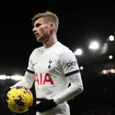 In: Timo Werner (RB Leipzig, loan, pictured); Radu Dragusin (Genoa, £25m). Out: Ivan Perisic (Hajduk Split, loan); Japhet Tanganga (Millwall, loan); Eric Dier (Bayern Munich, loan) Sergio Reguilon (Brentford, loan); Alfie Devine (Plymouth, loan); Matthew Craig (Doncaster, loan); Ashley Phillips (Plymouth, loan).