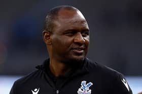 Crystal Palace boss Patrick Viera.  