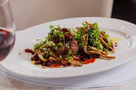 Fillet steak raisin secs now being served at Marco Pierre White's Whitechapel restaurant.