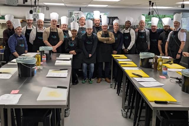 Dowds Group’s London team rolled up their sleeves and worked as a team to cook up  100 delicious and nutritious meals.