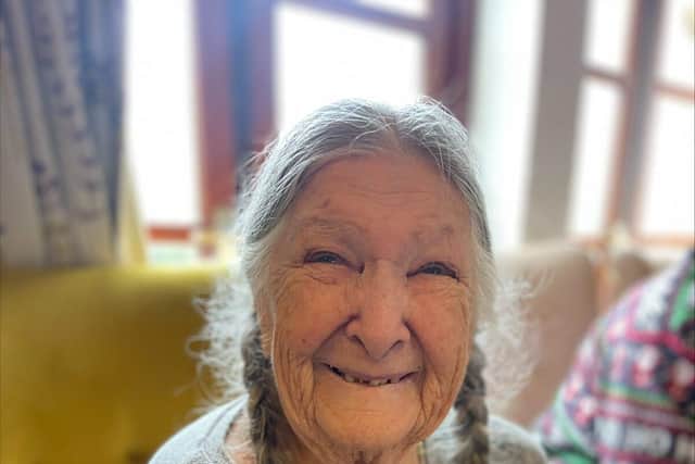 Alice Emamalie, resident at Aston House Care Home.