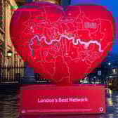 Vodafone’s Connected Heartbeat, powered by human connections, lights up the capital to celebrate the Nation’s Network being named London’s Best Network for the second year in a row. The giant ‘beating heart’ glows as Londoners make calls, send texts and use data on the Vodafone network.