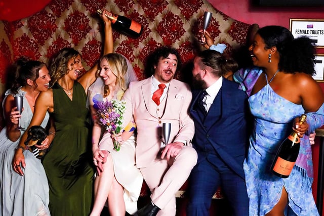 A wedding reception like no other at Clapham Grand