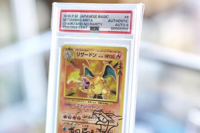 No Rarity Japanese Base Set Charizard is part of the original print run from 1996 in Japan.