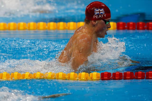 Peaty's reaction was one of contentment and pride.