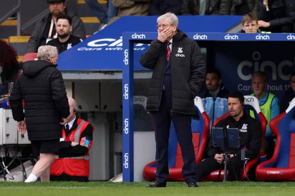 HAMMER BLOW: For Crystal Palace and boss Roy Hodgson, above. Photo by Paul Harding/Getty Images.