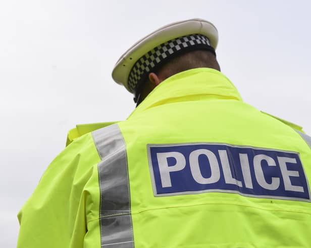 Police signage