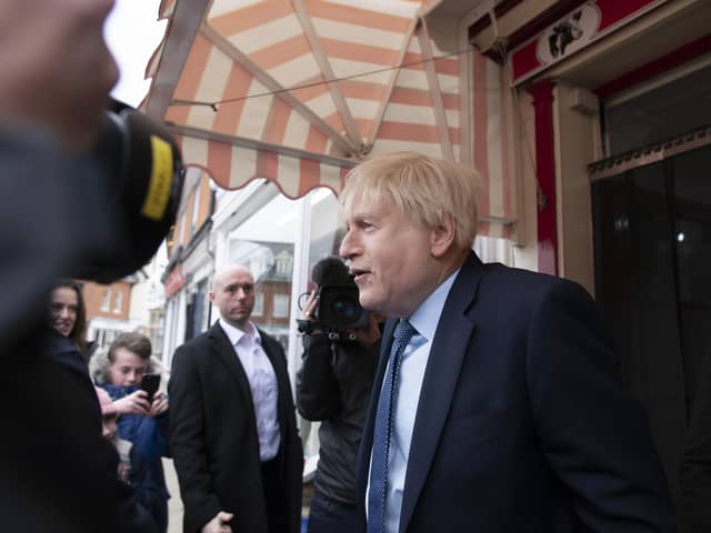 Actor Kenneth Branagh as Prime Minister Boris Johnson in This England, a drama series about the Prime Minister's handling of the coronavirus pandemic.