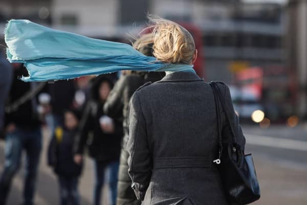 Strong winds are expected to hit the UK.