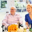 Howard and Margaret celebrate their 60th anniversary at Woodland Grove.
