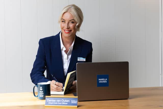 Denise van Outen becomes Marella Cruises' new Chief Chill-out Officer for TUI UK&I's ocean cruise line