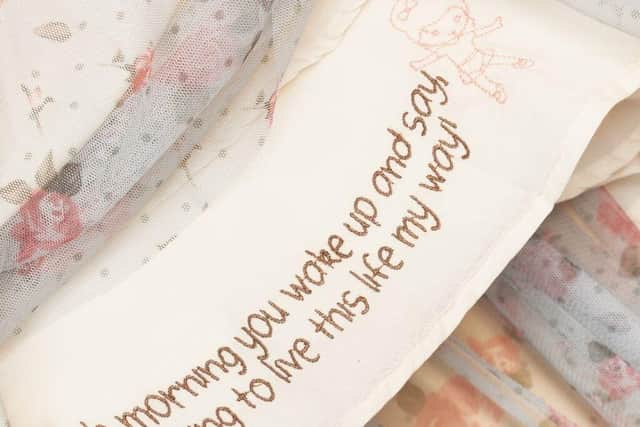 The Helen Dress Embroidery
