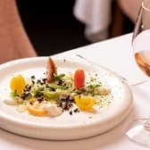 AA Rosette restaurant’s six-course tasting menu Pic: Contributed