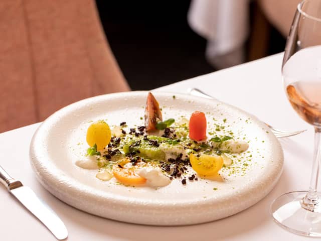 AA Rosette restaurant’s six-course tasting menu Pic: Contributed