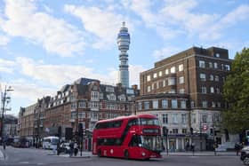 Smile Train light up London's BT Tower on World Smile Day