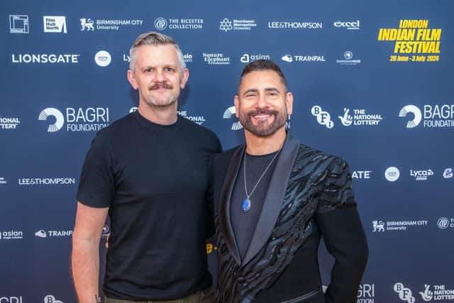 Pictured Left to Right: BFI CEO, Ben Roberts and LIFF CEO Cary Rajinder Sawhney.
