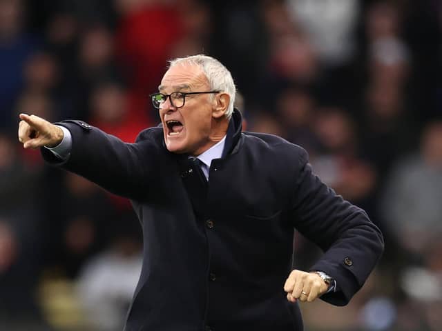 Watford manager Claudio Ranieri 