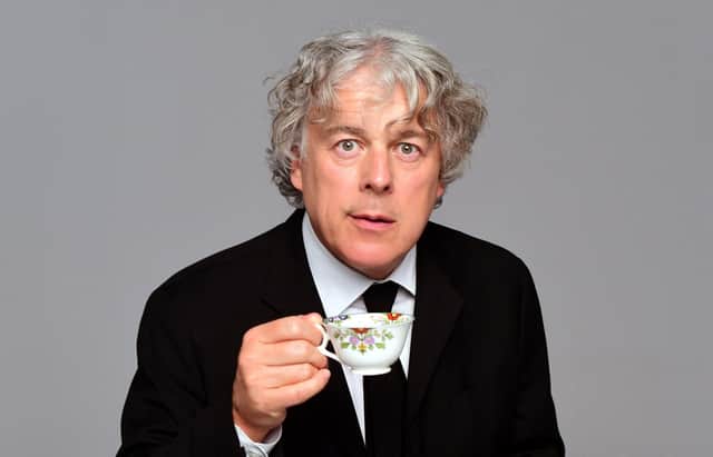 Alan Davies Think Ahead tour - photo by Tony Briggs