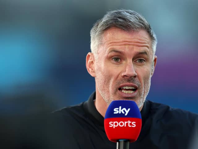 Sky Sports pundit Jamie Carragher (Photo by Carl Recine/Getty Images)