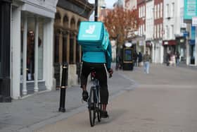 Takeaway delivery firm Deliveroo has reported a further slowdown in orders as demand wanes following the pandemic and amid the cost-of-living crisis.