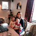 Elizabeth and her two daughers