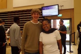 Staff and students have been celebrating fantastic results this morning at Bishop Justus CE School.