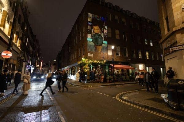 Dylan Davey has curated his best work into a stunning visual landmark projection