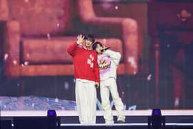 EXO’s SUHO and CHANYEOL at SMTOWN Live Seoul