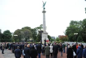A moving turn-out at Sunderland's Cenotaph as city veterans and their loved ones honour the late Queen.