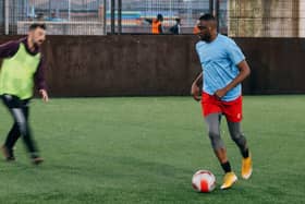 An Everyone Active football session.
