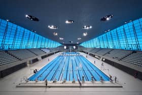 London Aquatics Centre.
