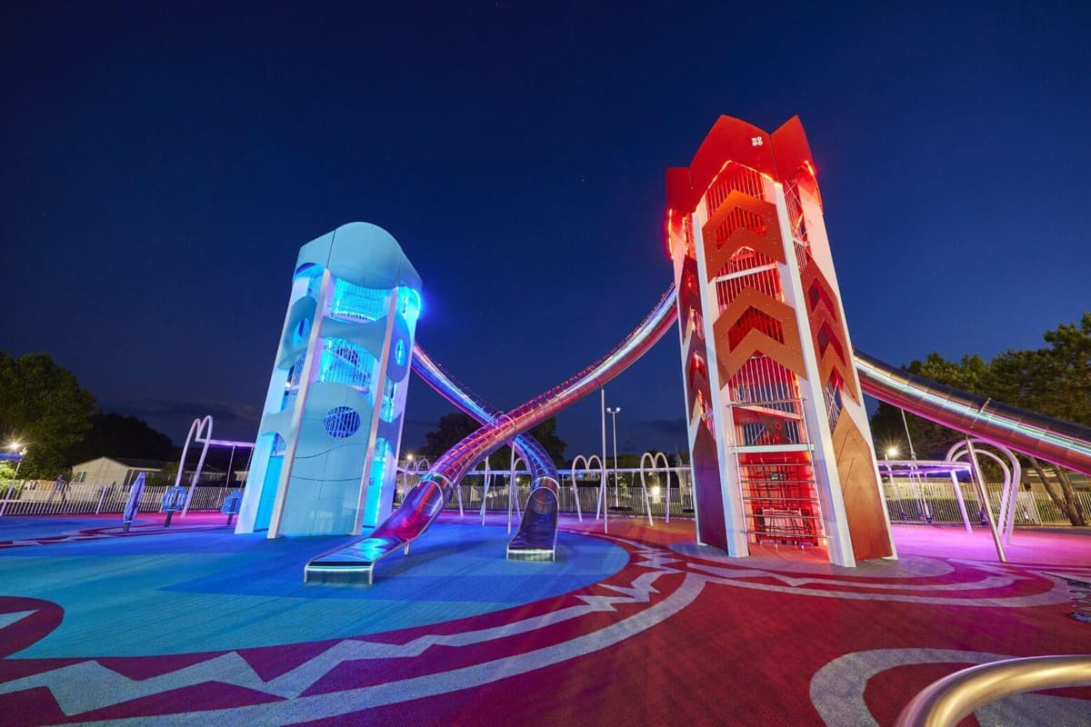 Playground Butlins Inclusive SKYPARK playground now open at Butlin's Minehead