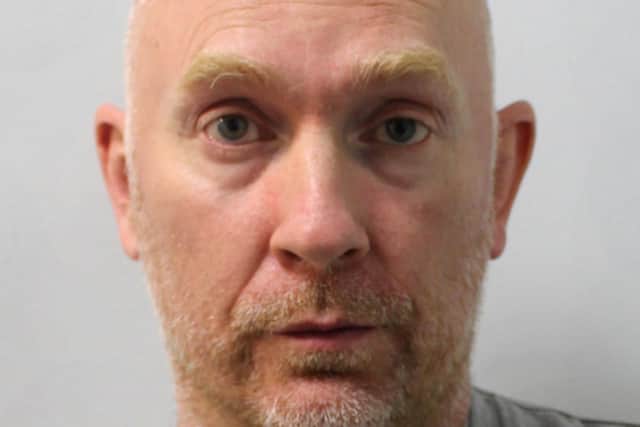 Undated handout file photo issued by the Metropolitan Police of former Metropolitan Police officer Wayne Couzens, 48, who murdered Sarah Everard is expected to challenge the length of his prison sentence at the Court of Appeal in early May.